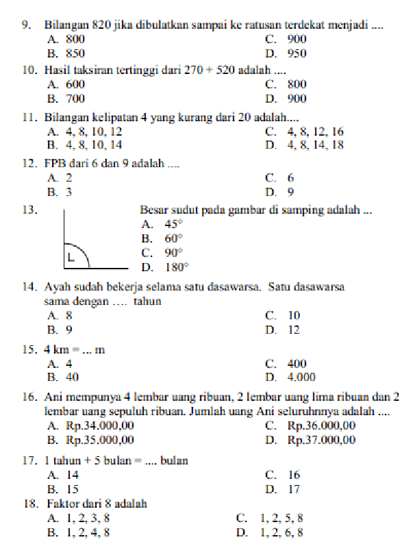 7 Rahasia Latihan Contoh Soal Matematika SD Kelas 4 Semester 1 Agar Anak Makin Pintar 7 Rahasia Latihan Contoh Soal Matematika SD Kelas 4 Semester 1 Agar Anak Makin Pintar