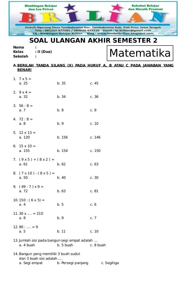 Materi Satuan Panjang Kelas 2 Sd Dalchaebi