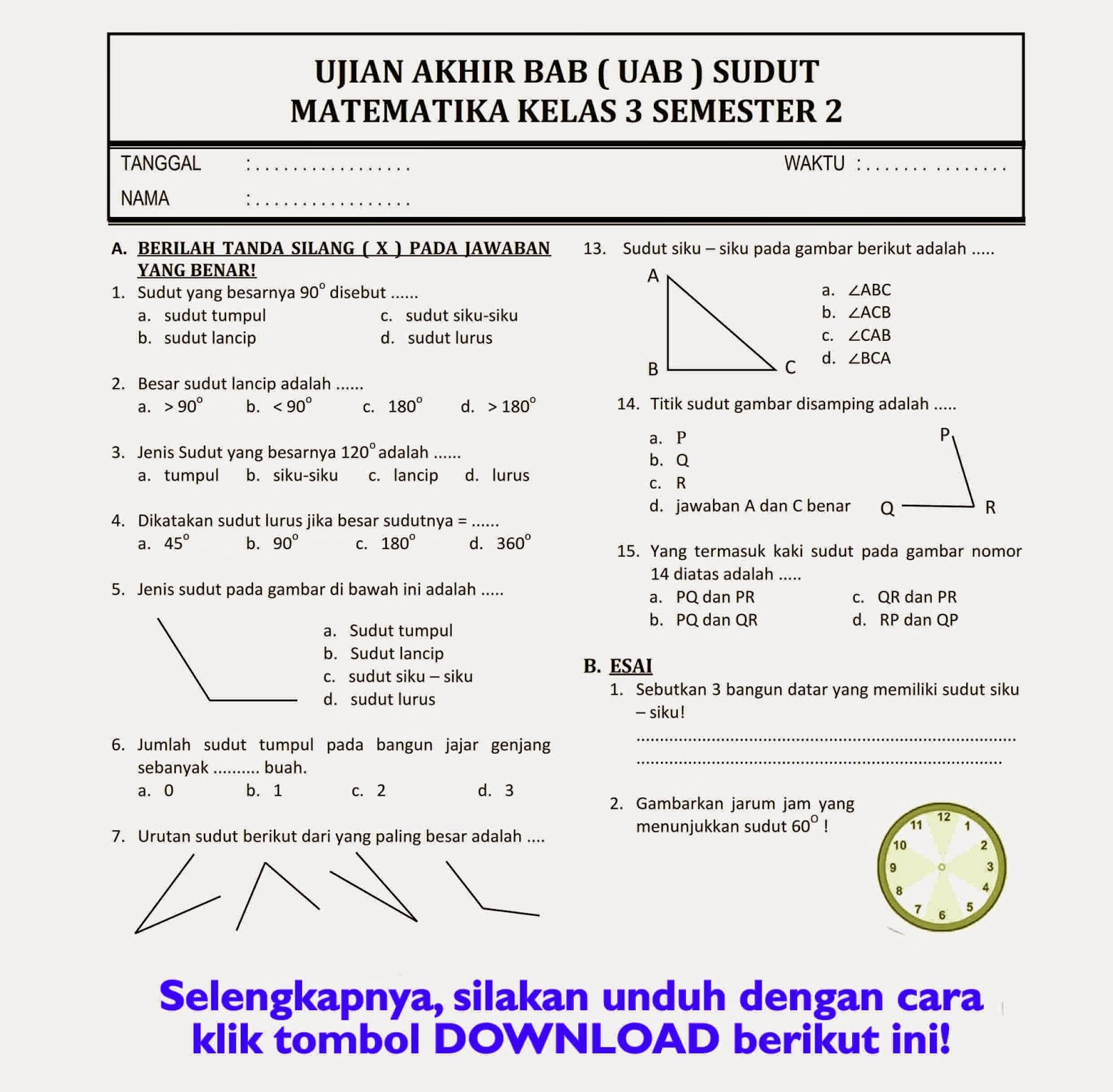 Menguasai Dunia Angka Latihan Soal Penyajian Data Matematika Kelas 4 Menguasai Dunia Angka Latihan Soal Penyajian Data Matematika Kelas 4