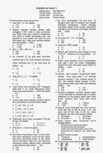 Sukses Ulangan Akhir Semester 1 Matematika Kelas 6 Panduan Lengkap