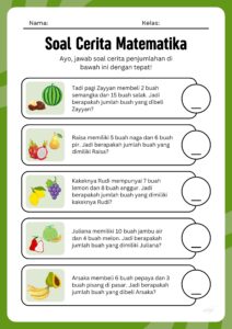 Soal cerita kpk dan fpb interactive worksheet Artofit