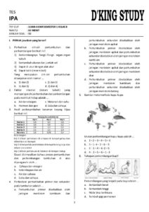 Persiapan Cerdas Menghadapi UAS IPA Kelas 8 Semester 1 Panduan Lengkap