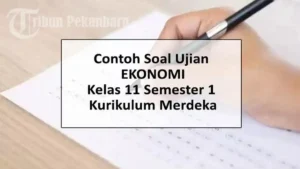 Soal SAS PAS UAS Ekonomi Kelas 11 Semester 1 Kurikulum Merdeka dan