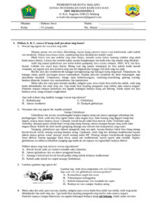 Soal Aas 2 Bahasa Jawa Kelas 6 Fix PDF