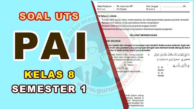 Soal PAI Kelas 8 Semester 1 dan Kunci Jawaban 2021: 5 Fakta Mengejutkan Wajib Kamu Tahu