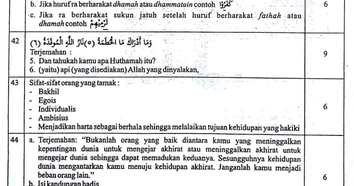 7 Contoh Soal dan Jawaban BTQ Kelas IX Semester 1 yang Bikin Nilai Meningkat di 2026 7 Contoh Soal dan Jawaban BTQ Kelas IX Semester 1 yang Bikin Nilai Meningkat di 2026