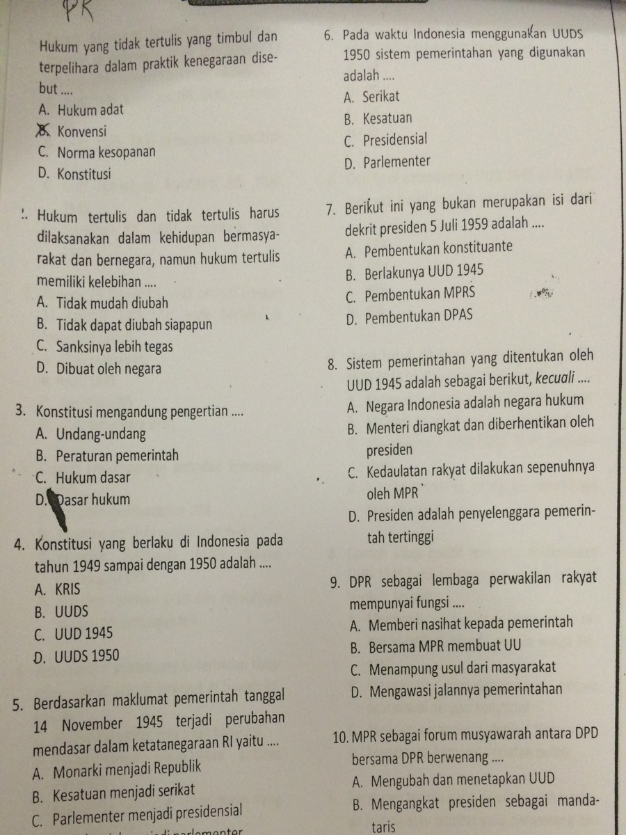 Rahasia Soal UTS PKN Kelas 7 Semester 1 dan Kunci Jawabannya Kerugian Negara Bukan Korupsi